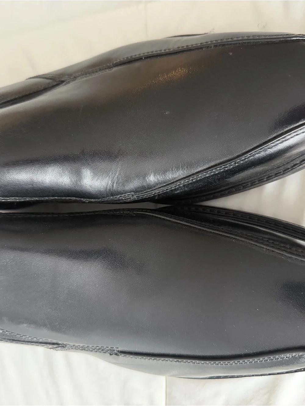 Men’s Black Slip-On Dress Shoes